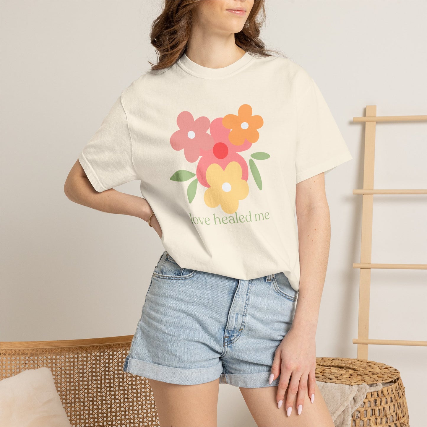 Love Healed Me T-Shirt — Inspirational Graphic Tee