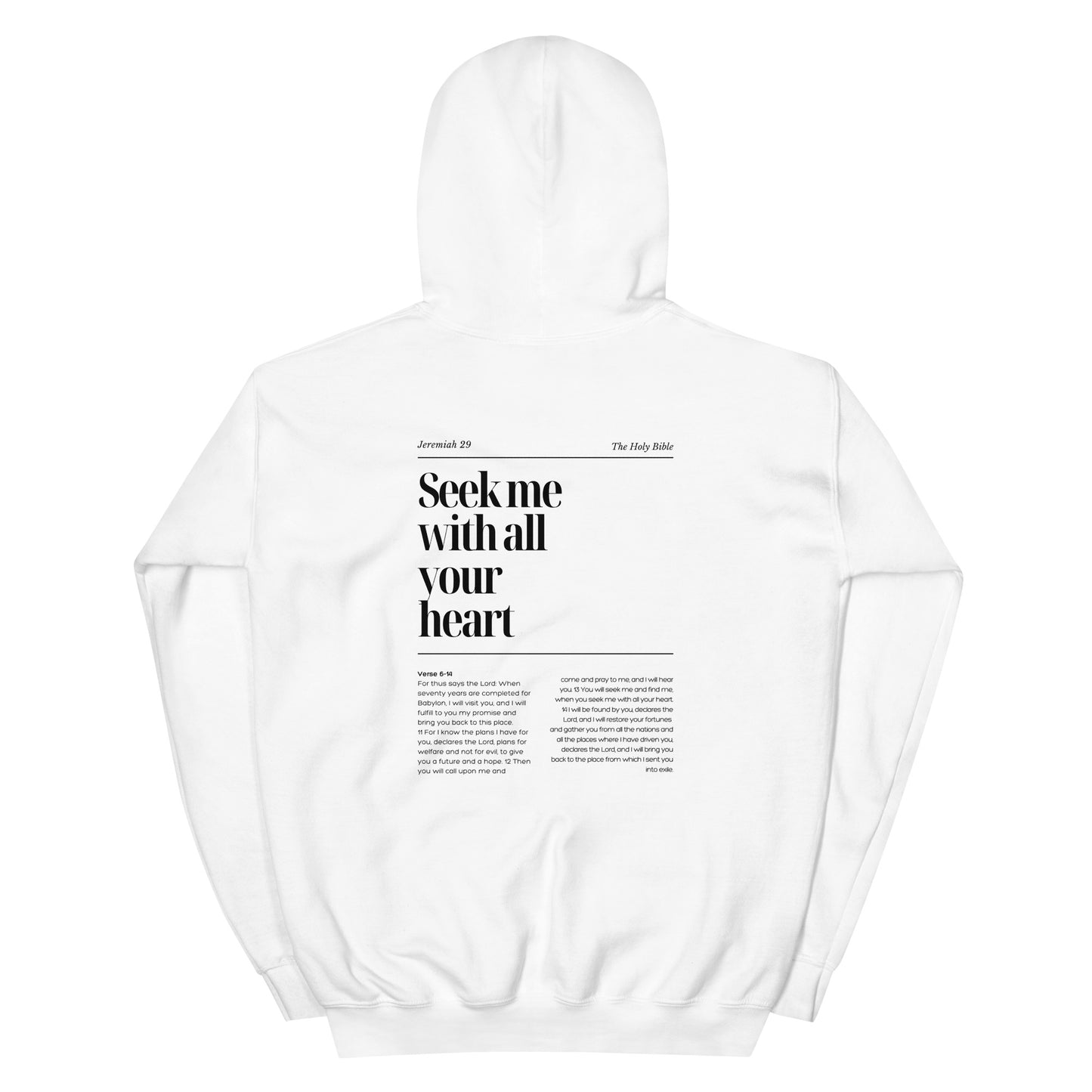 Jeremiah 29 Hoodie